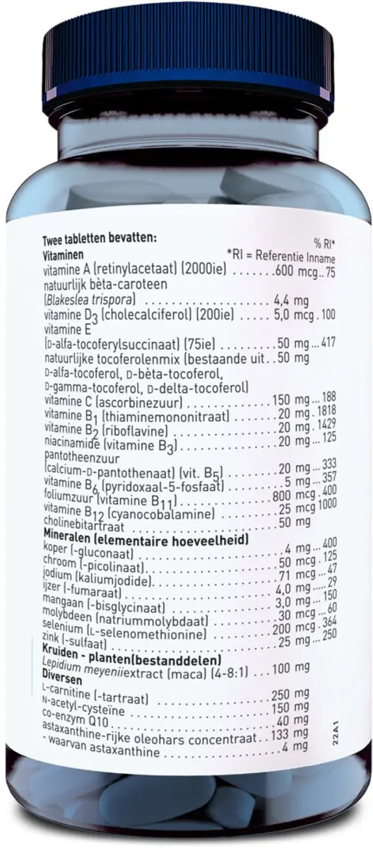 Orthica Multi 4 Men - 120 tabletten