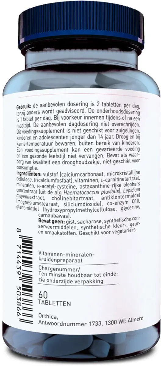 Orthica Multi 4 Men - 120 tabletten