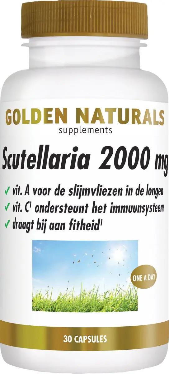 Golden Naturals Scutellaria 2000mg Vegan Capsules