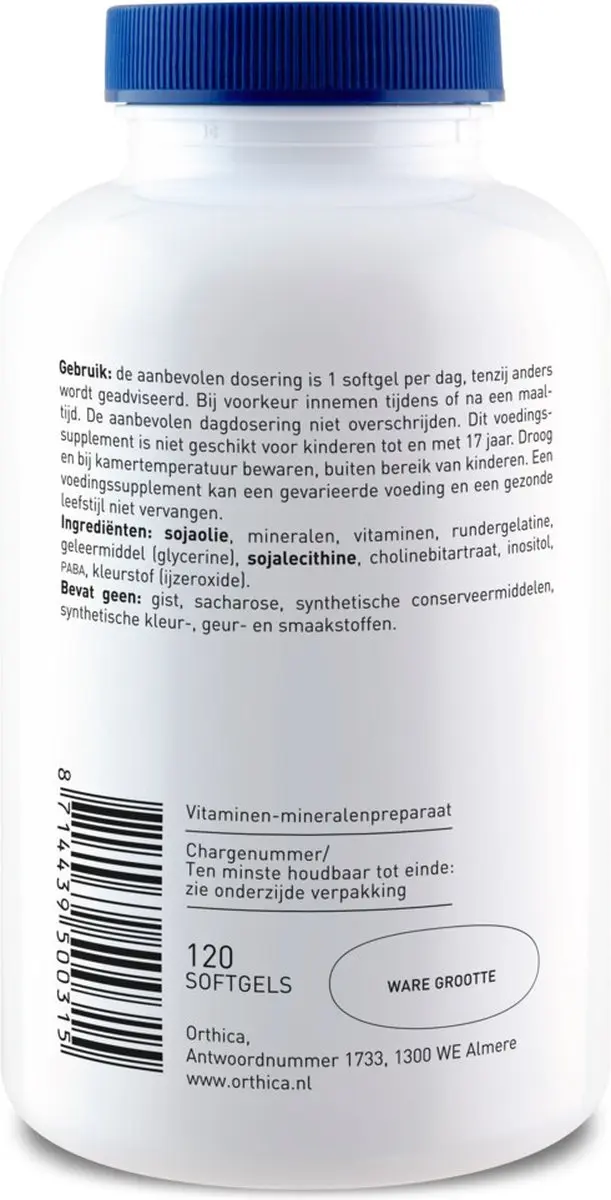 Orthica Multi Soft 240g - 2x120 Softgels