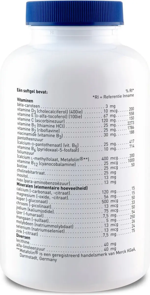Orthica Multi Soft 240g - 2x120 Softgels