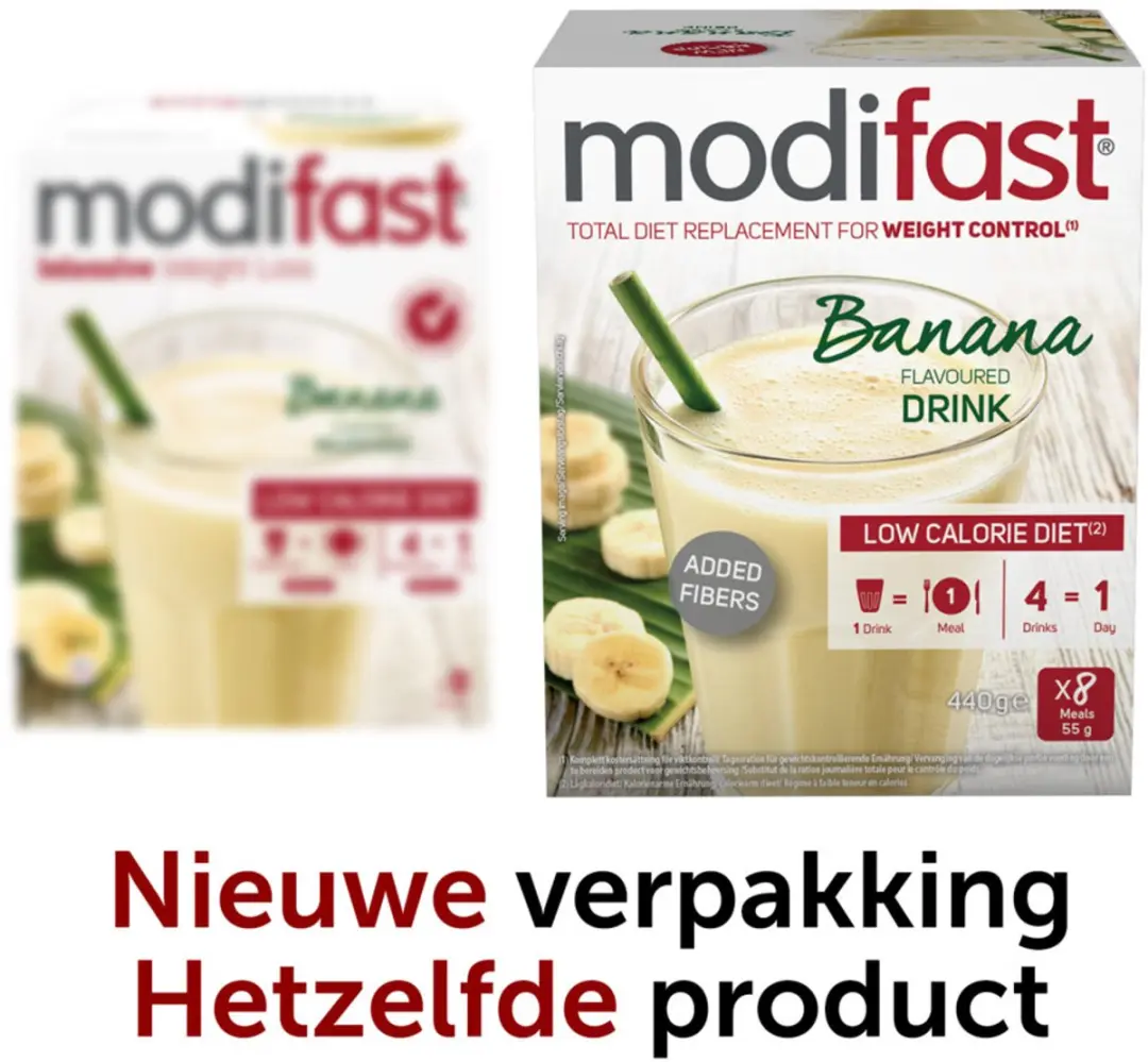 Modifast Weight Control Milkshake Banaan