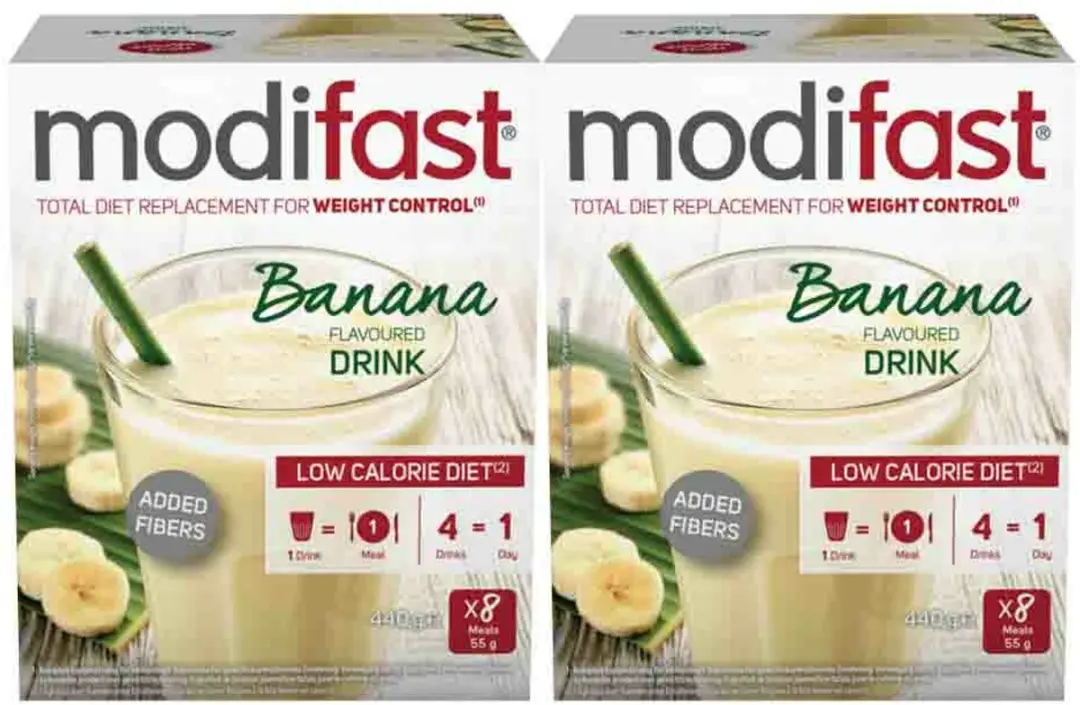 Modifast Weight Control Milkshake Banaan - 2x16 Stuks