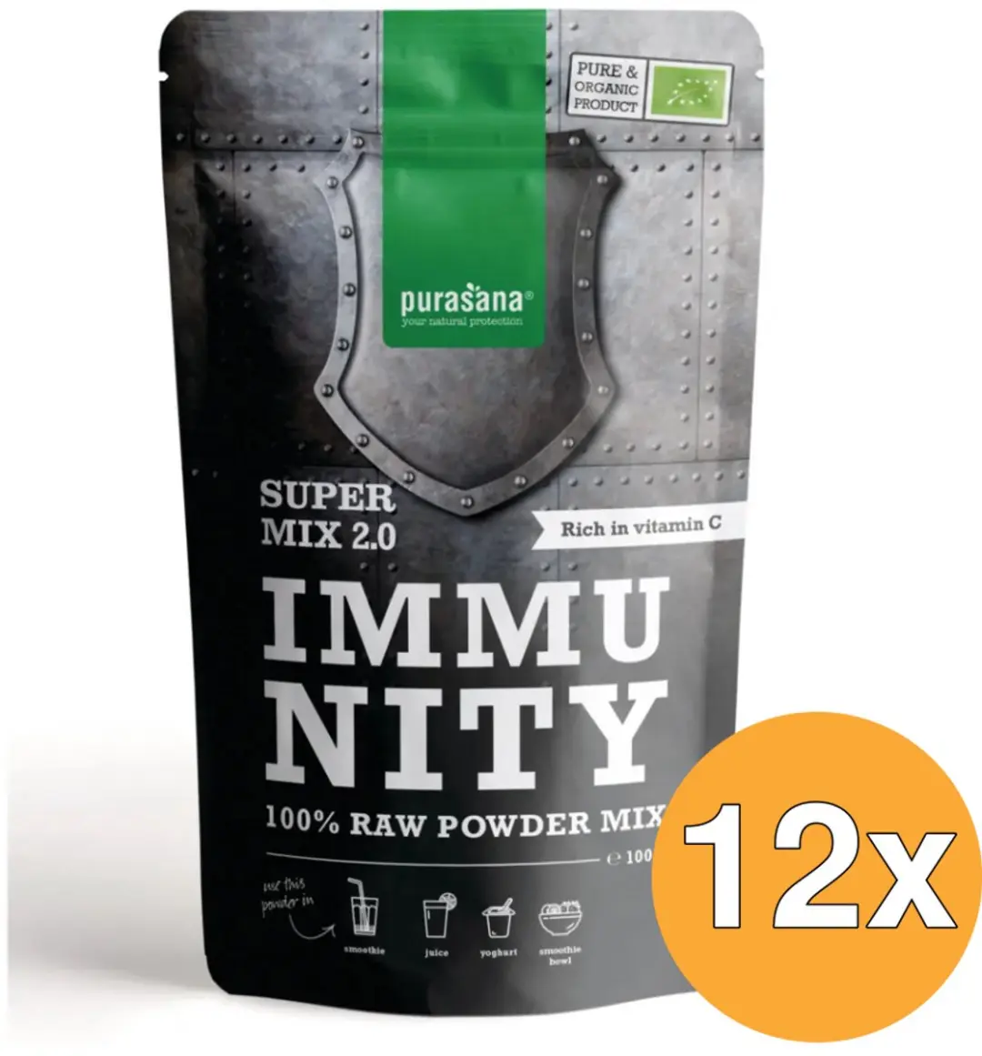 Purasana Immunity Mix 2.0 Vegan Bio