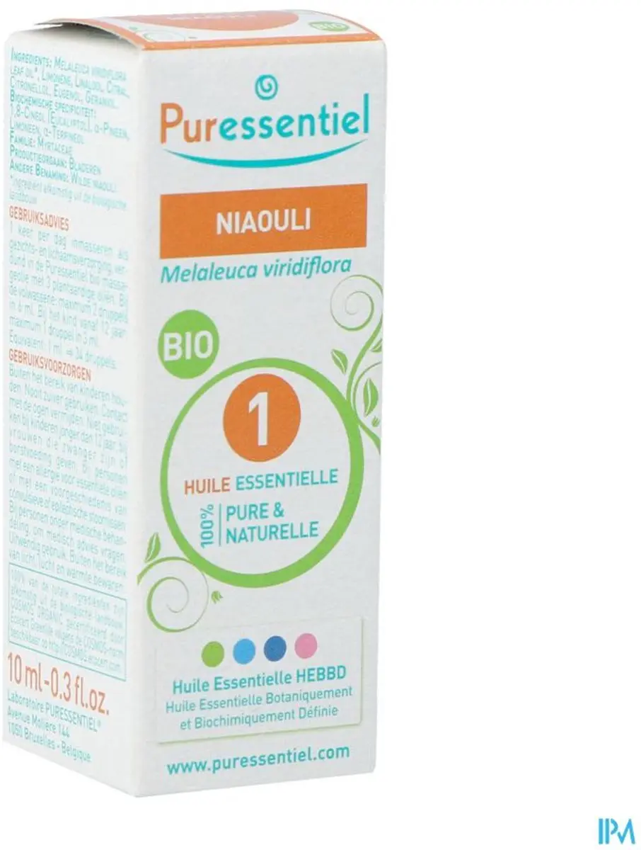 Puressentiel Bio Niaouli Essentiële Olie 10ml