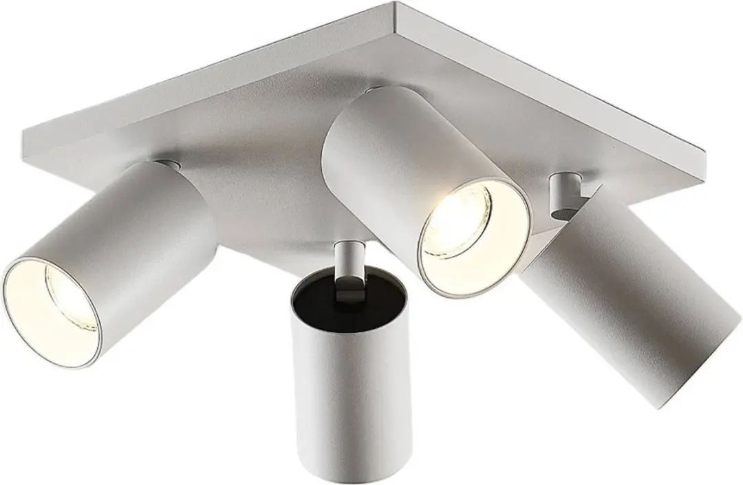 ARCCHIO Buitenspot 4-lichts Aluminium GU10 Wit