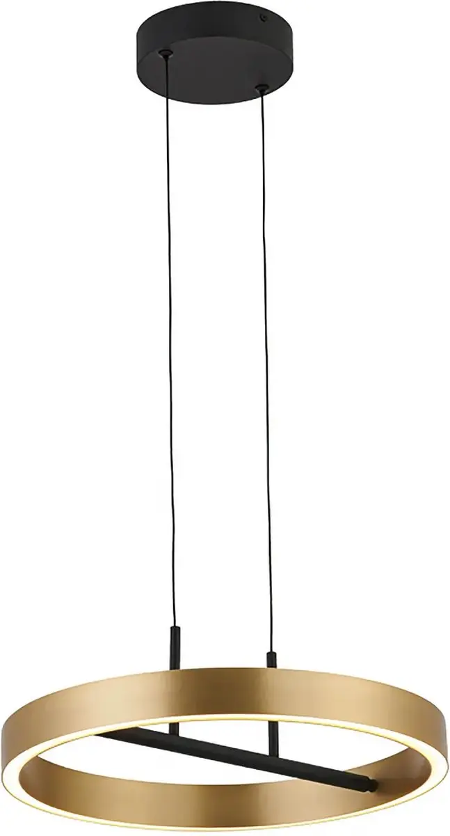 Freelight Livello Hanglamp Ø40cm - Zwart/Goud