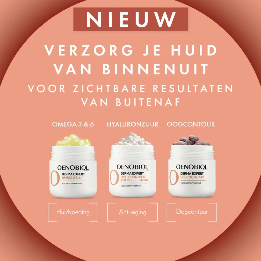 Oenobiol Derma Expert Hyaluronzuur 420mg Capsules - 60 Stuks