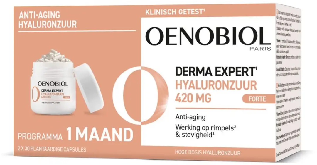 Oenobiol Derma Expert Hyaluronzuur 420mg Capsules