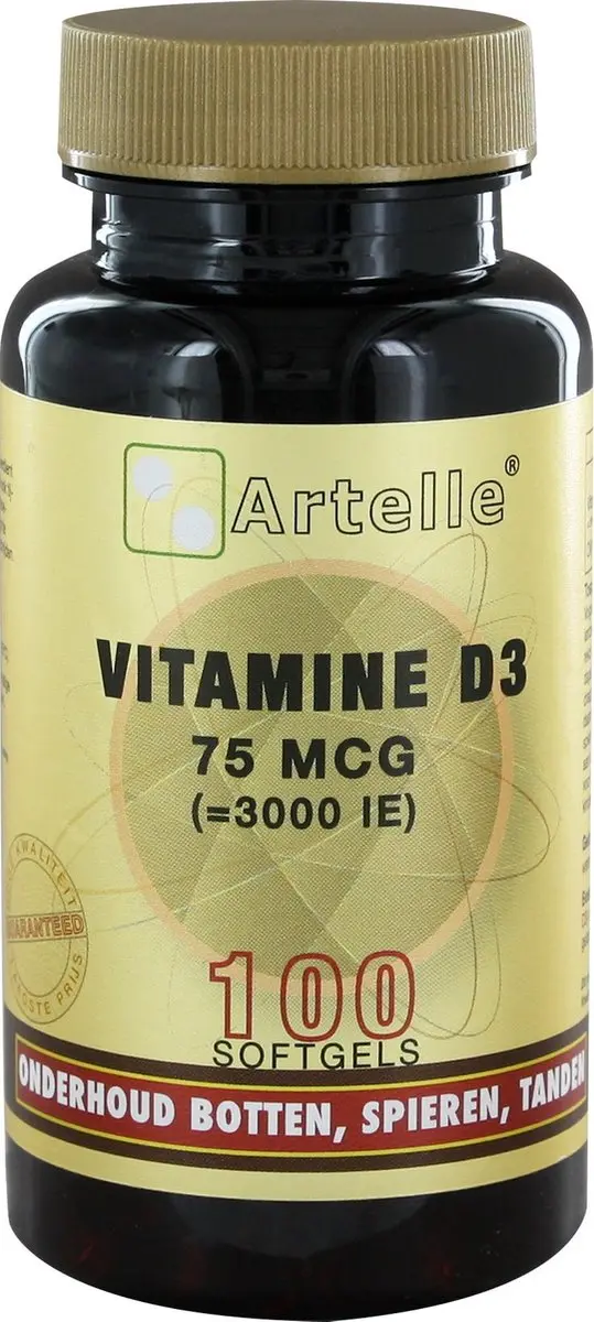 Artelle Vitamine D3 75 Mcg 3000IE