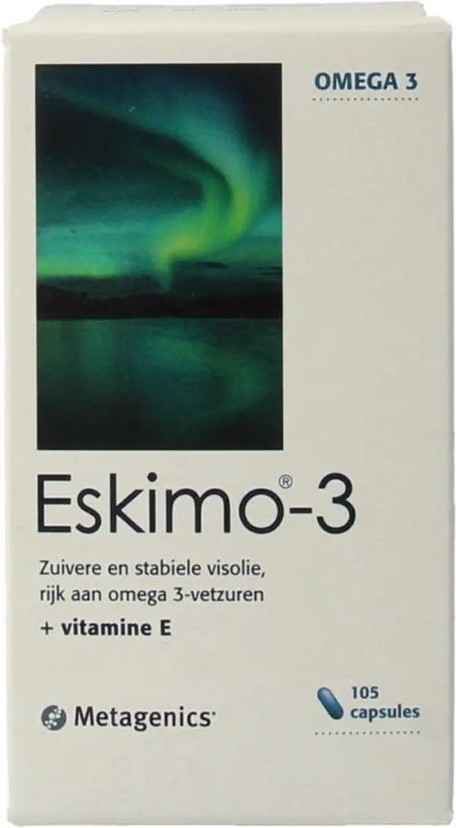 Metagenics Eskimo-3 Capsules 105 Stuks