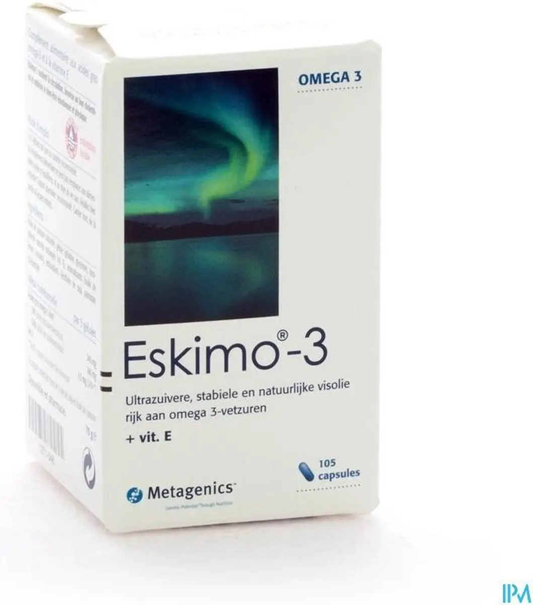 Metagenics Eskimo-3 Capsules 105 Stuks