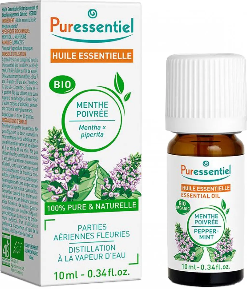 Puressentiel Pepermunt Bio Etherische Olie 10ml