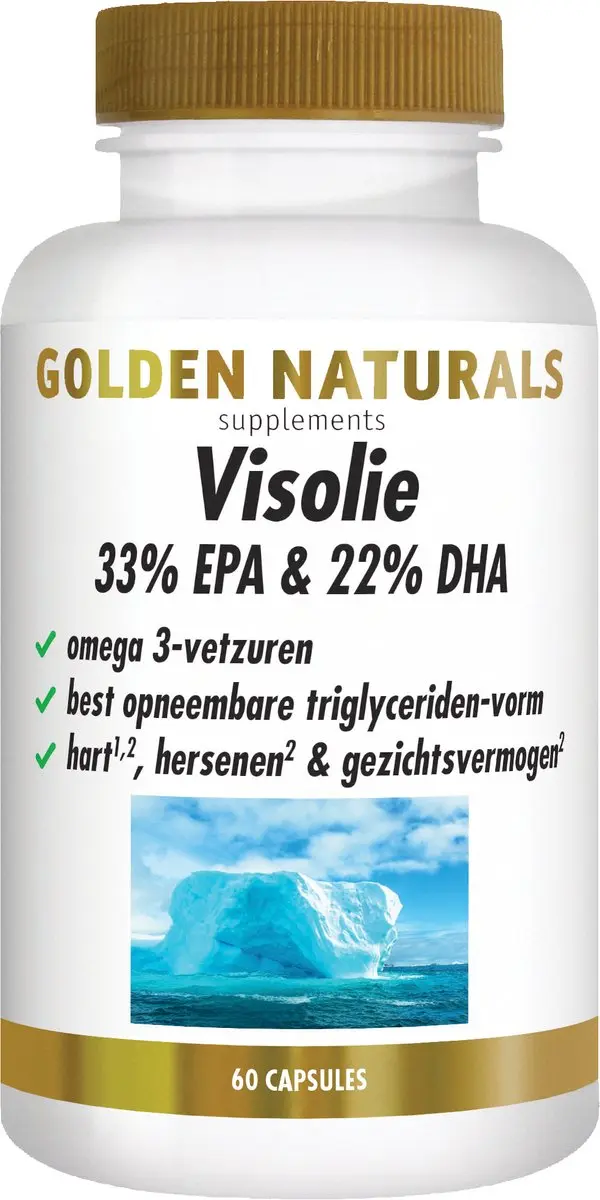 Golden Naturals Visolie 33% EPA & 22% DHA