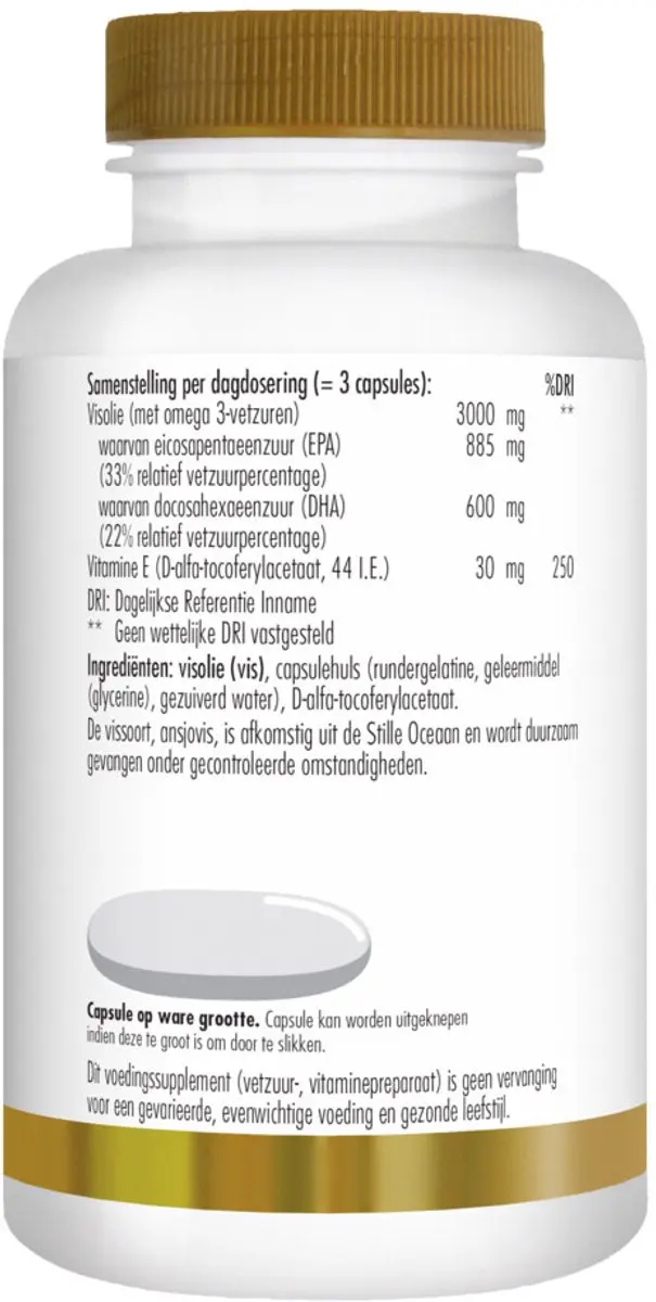 Golden Naturals Visolie 33% EPA & 22% DHA - 60 Softgel Capsules