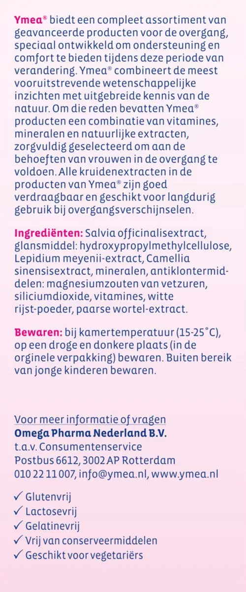 Ymea Overgang Silhouet - 256g (4x64 Capsules)