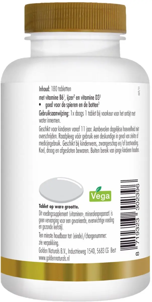 Golden Naturals Multi Basis 180 Tabletten