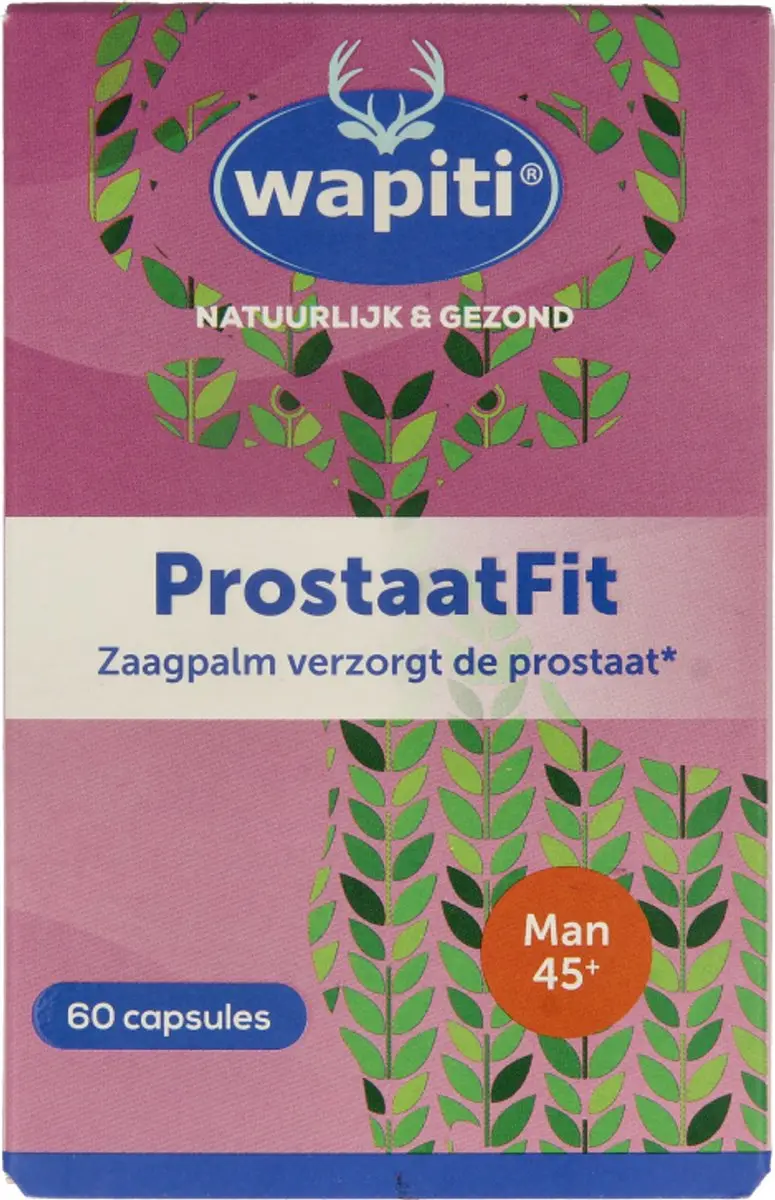 Wapiti Prostaat Fit Capsules - 60 Stuks