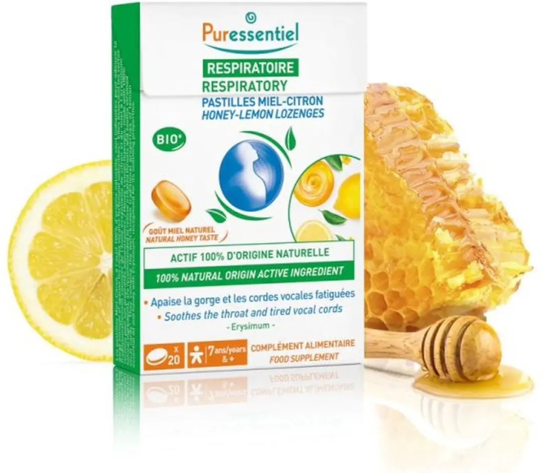 Puressentiel Ademhaling Honing Citroen Pastilles