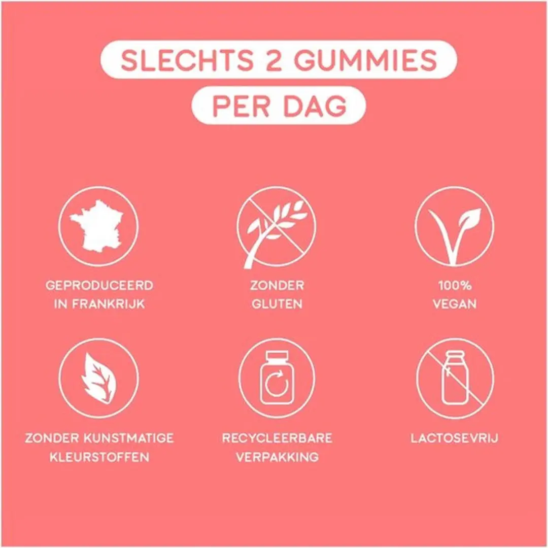 Lashilé Beauty Good Hair Haarvitamines 60 Gummies - Suikervrij