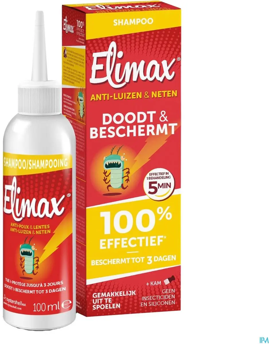 Elimax Shampoo Tegen Luizen 100ml