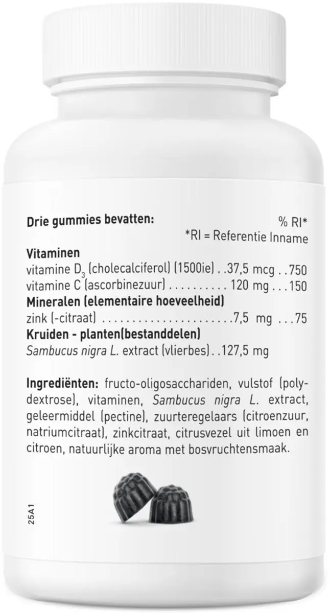 Orthica Weerstand Gummies - 60 Stuks