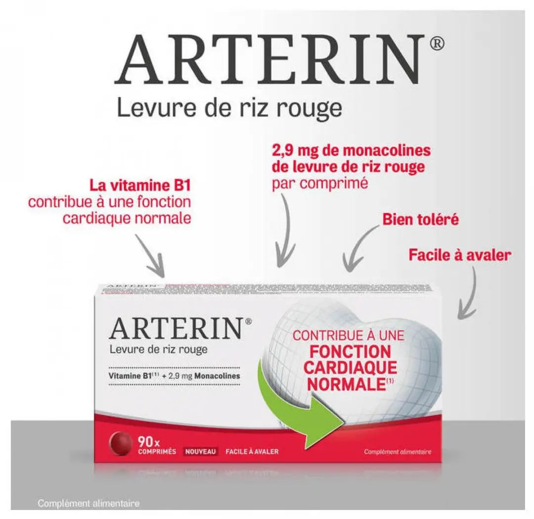 Arterin Rode Rijstgist 120 Tabletten