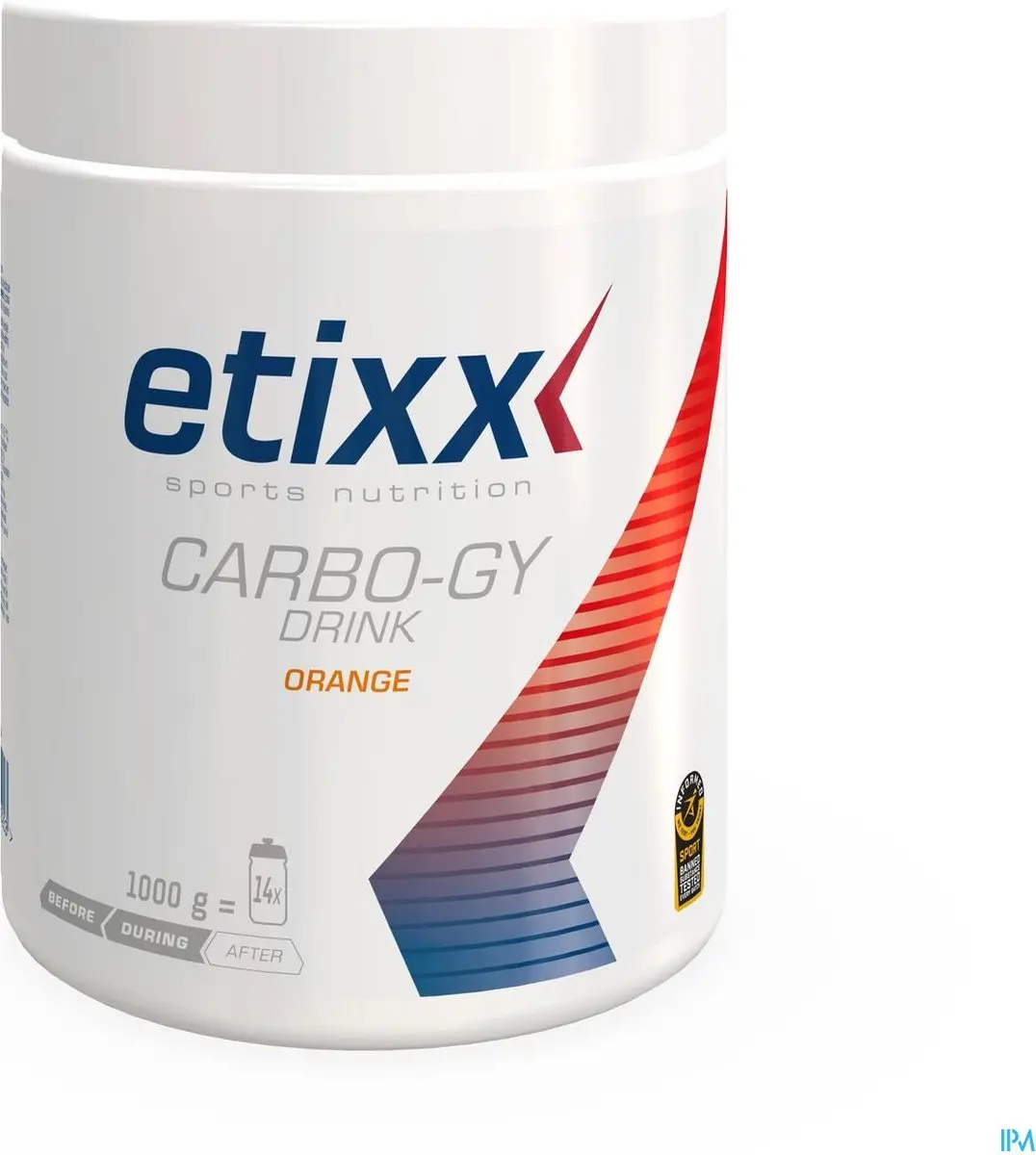 Etixx Carbo-Gy Sportdrank 1000g - Sinaasappel