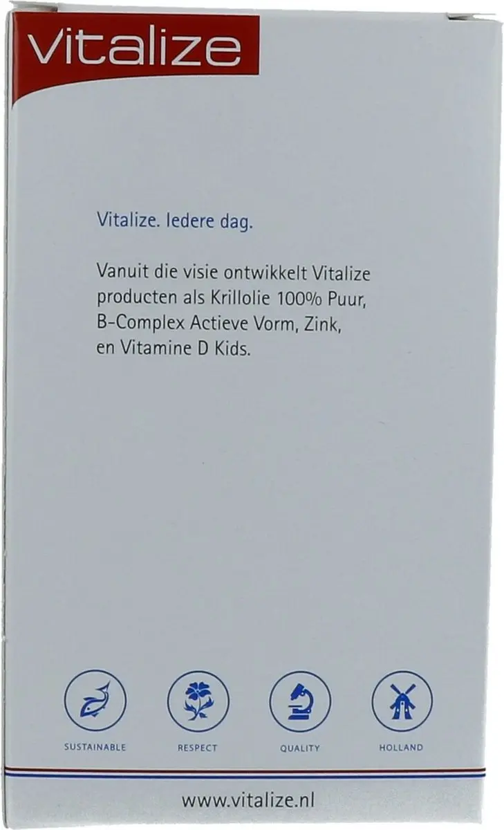 Vitalize Foliumzuur 400 mcg 90 tabletten