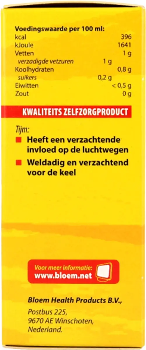 Bloem Pulmo Kruidentinctuur 100ml