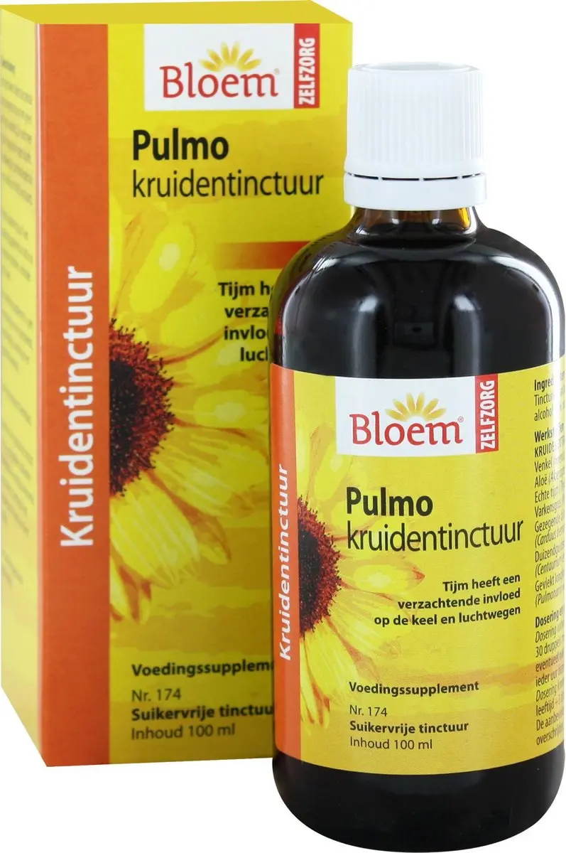 Bloem Pulmo Kruidentinctuur 100ml