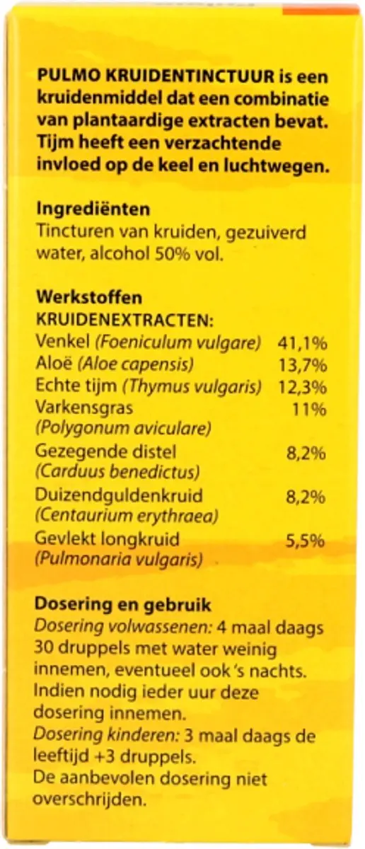 Bloem Pulmo Kruidentinctuur 100ml