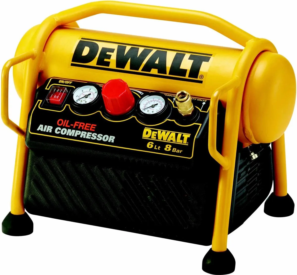 DeWalt DPC6MRC-QS Compressor 6L - 170 l/min