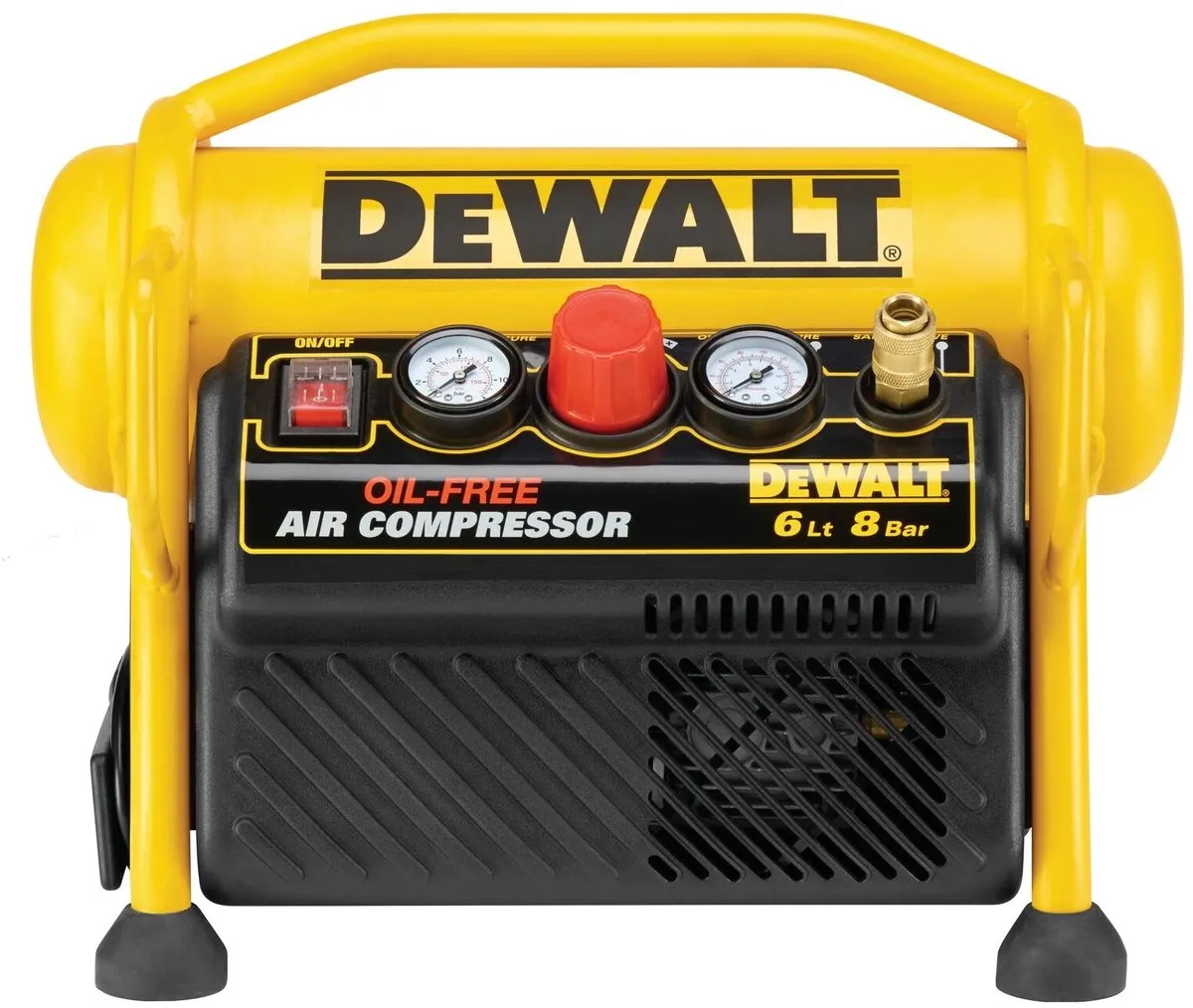 DeWalt DPC6MRC-QS Compressor 6L - 170 l/min