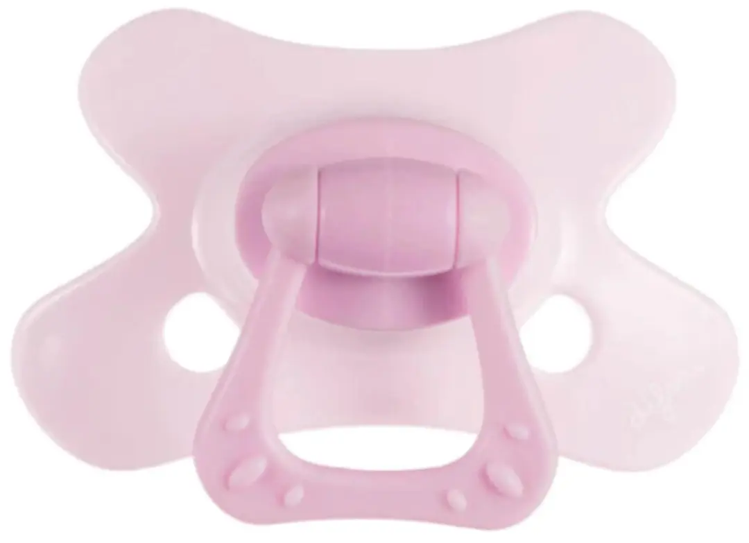 Difrax Fopspeen Natural 12+ mnd - 2 Stuks - Rose