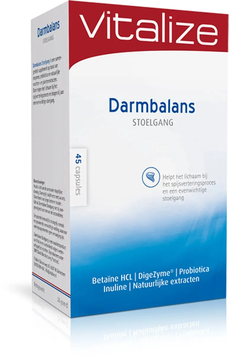 Vitalize Darmbalans Capsules 45 Stuks