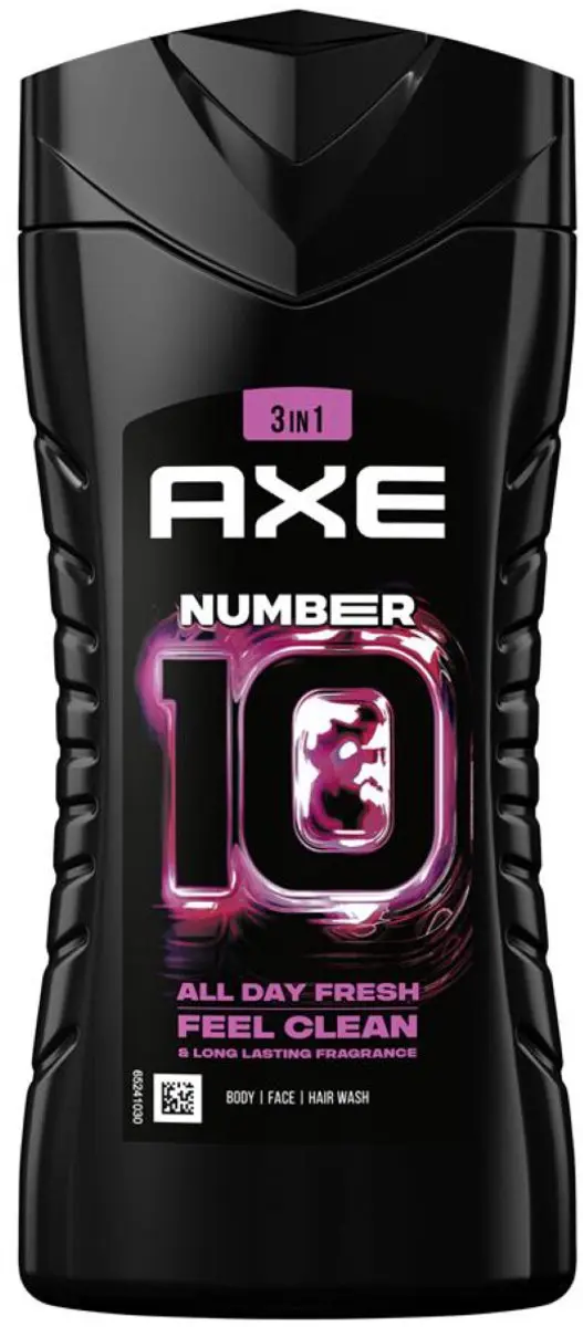 Axe 3-in-1 Douchegel Number 10 FIFA Limited Edition 250ml