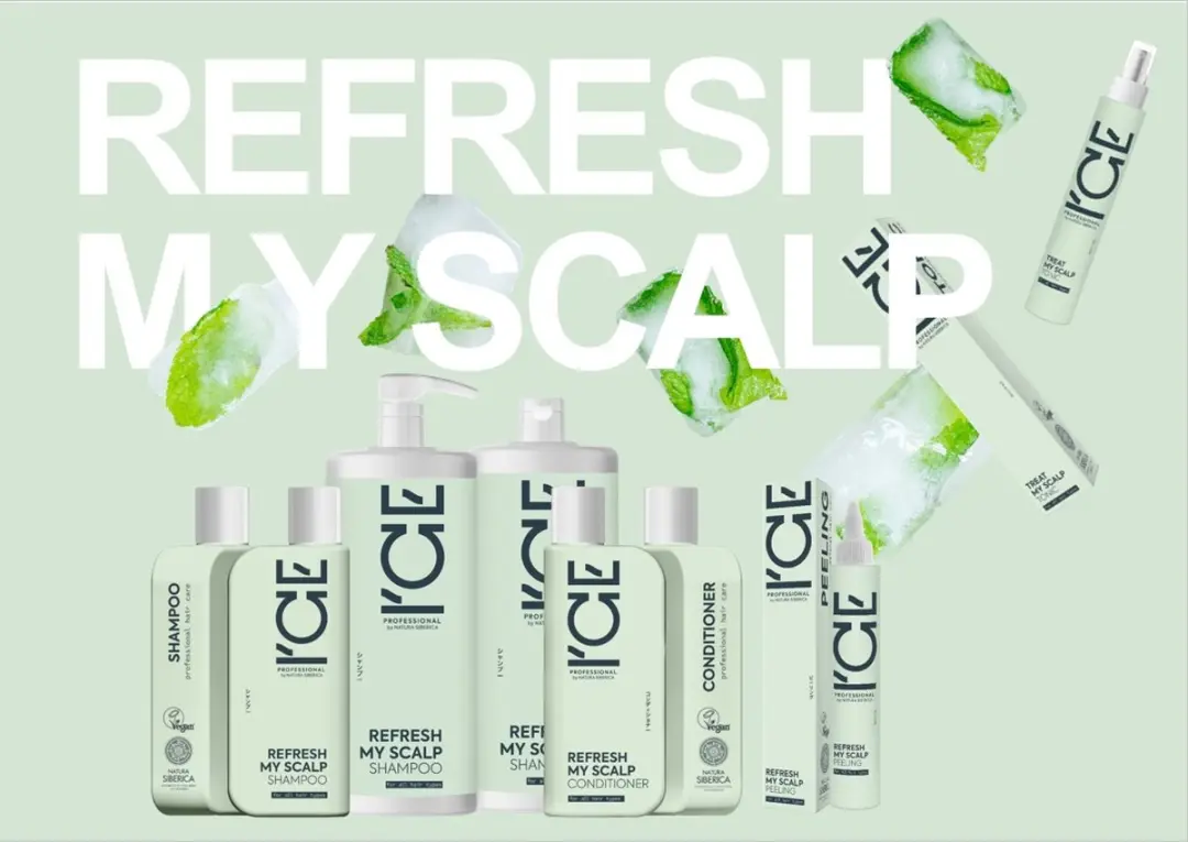 ICE Professional Refresh My Scalp Shampoo 1000ml