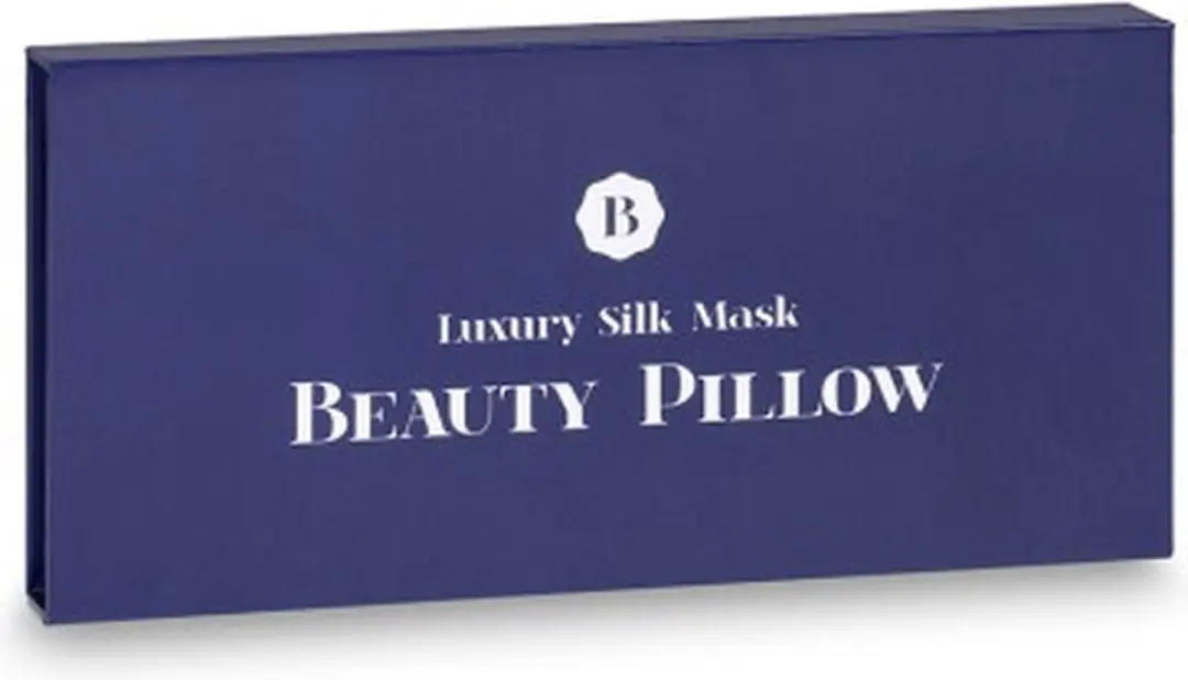 Beauty Pillow Luxury Silk Mask 22 Momme - Galaxy Blue