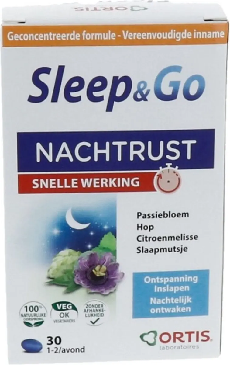 Ortis Sleep en Go 30 Tabletten - 30 mg