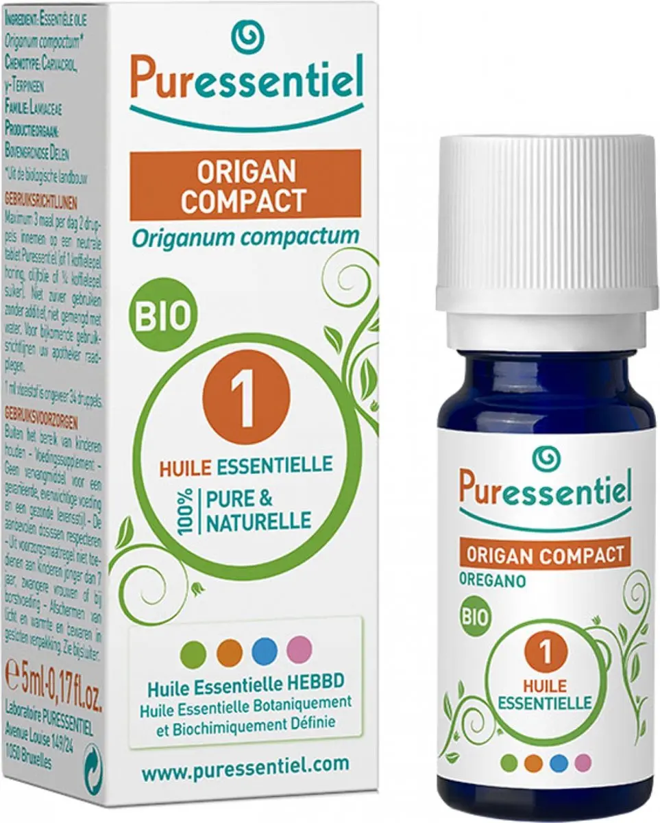 Puressentiel Origan Etherische Olie Bio 5ml