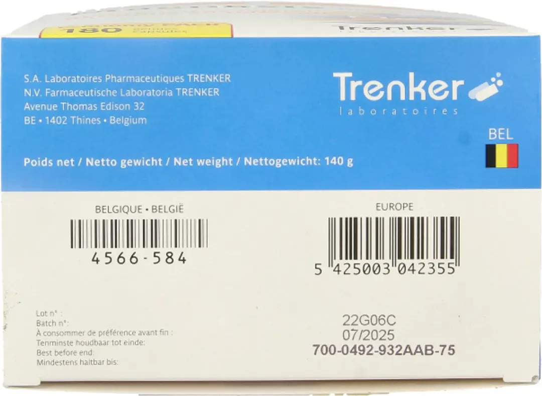 Trenker Magnesis 180 Capsules