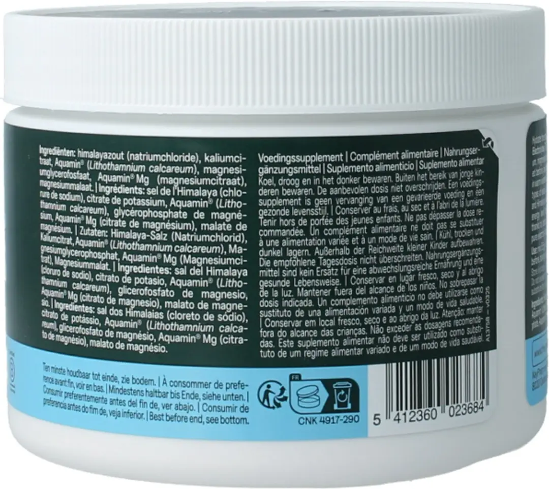 The Green Athlete Electrolytes Pure 320g - afbeelding 6 van 6