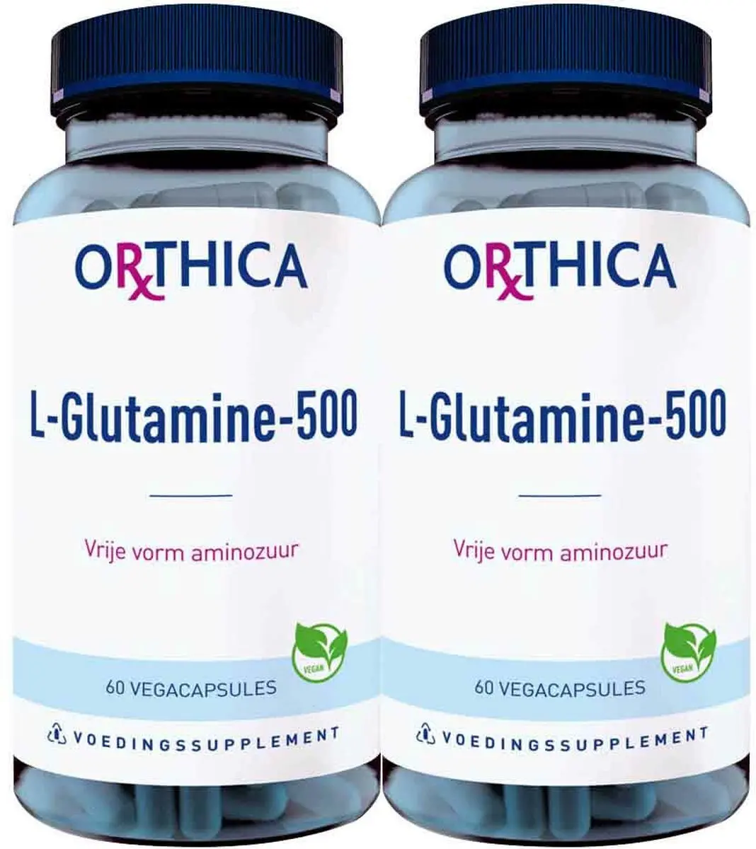 Orthica L-Glutamine-500 - 120 Capsules