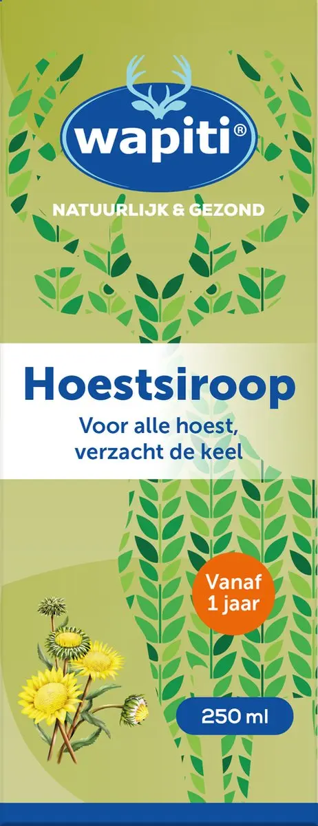 Wapiti Hoestsiroop 250ml