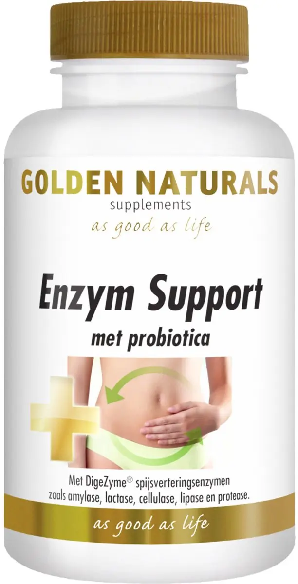 Golden Naturals Spijsverteringsenzymen 60 Vegan Capsules