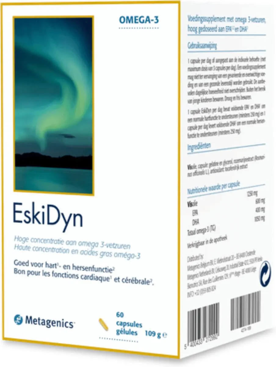 Metagenics EskiDyn 60 Capsules