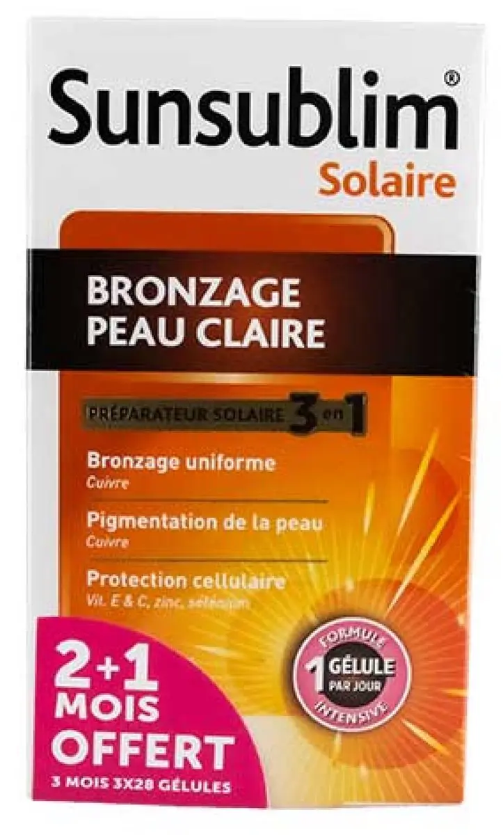 Nutreov Sunsublim Bruining 3x28 Capsules