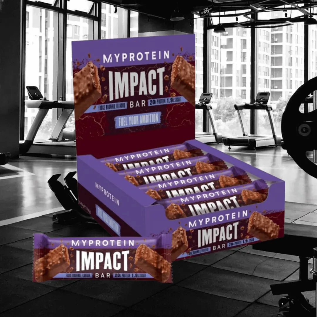 Myprotein Impact Eiwitrepen 12x64g Fudge Brownie