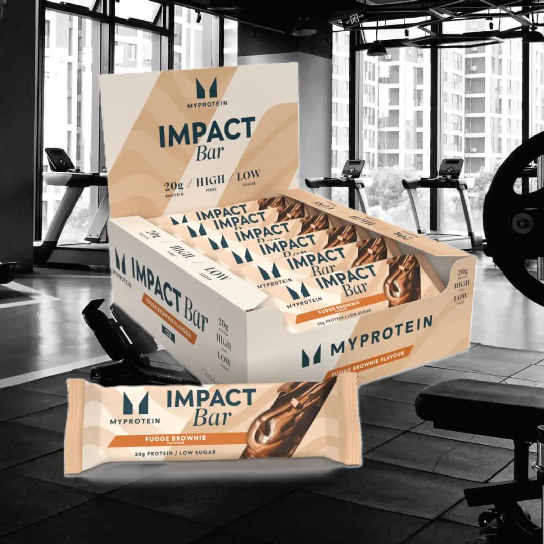 Myprotein Impact Eiwitrepen 12x64g Fudge Brownie